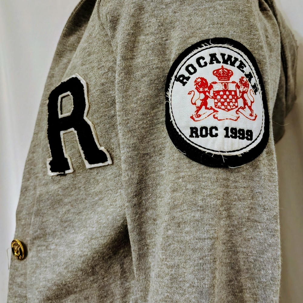 Rocawear Varsity Styled Hip Hop Cardigan New With Tags